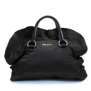 PRADA Nero Black Leather Handbag